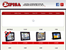 Tablet Screenshot of cipisa.com.mx